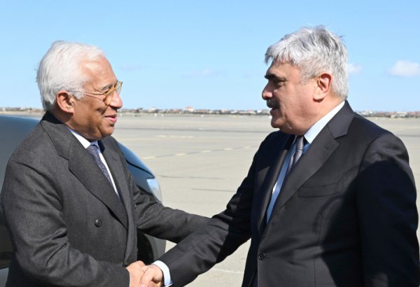 Avropa İttifaqı Şurasının Prezidenti Azərbaycana rəsmi səfərə gəlib (FOTO)