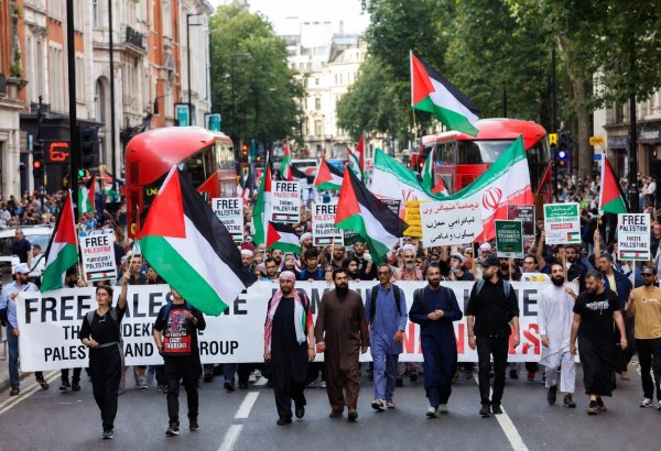 Londonda İrana dəstək aksiyası qadağan edilib