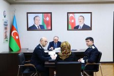 Baş prokuror Sabunçu rayonunda vətəndaşları qəbul edib (FOTO)