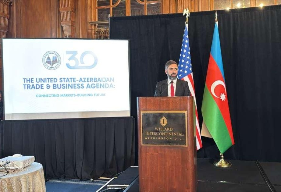 ABŞ ilə iqtisadi-ticarət tərəfdaşlığının gücləndirilməsinə dair müzakirələr aparılıb (FOTO)