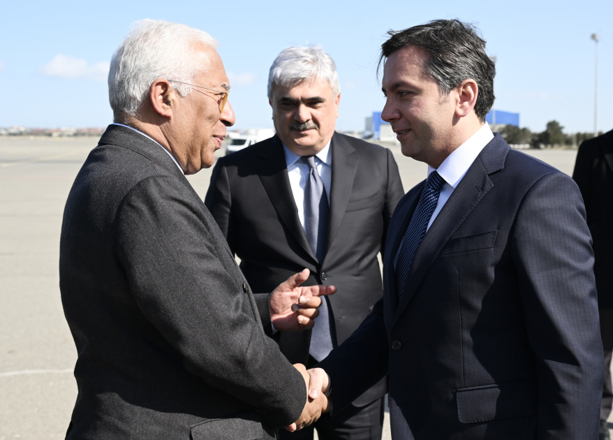 Avropa İttifaqı Şurasının Prezidenti Azərbaycana rəsmi səfərə gəlib (FOTO)