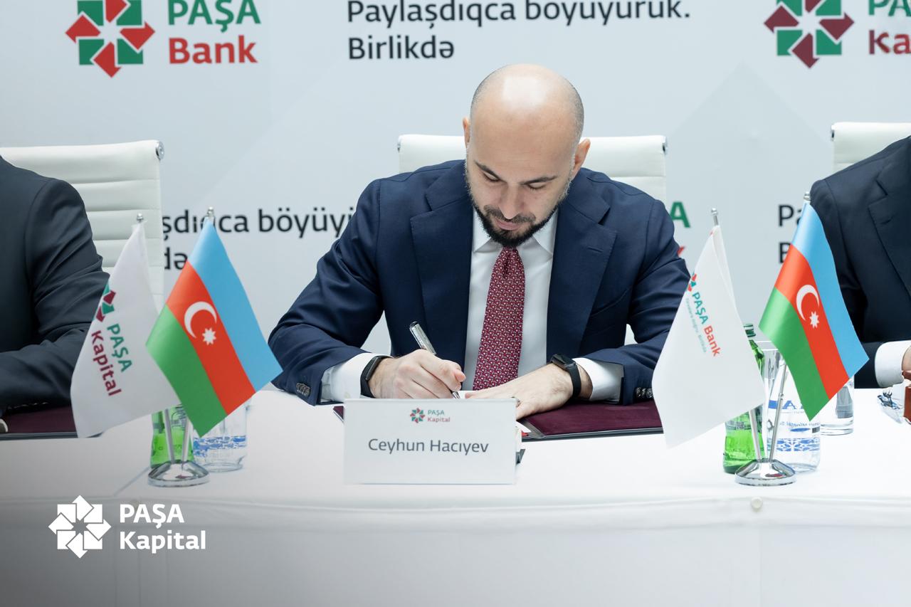 PAŞA Kapital ölkənin ilk korporativ IPO-su çərçivəsində PAŞA Bank, ABB Invest, Unicapital ilə əməkdaşlığa dair saziş imzalayıb (FOTO)