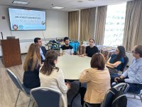 Dövlət Komitəsinin əməkdaşları ABŞ-də azərbaycanlı tələbə və gənclərlə görüşüb (FOTO)