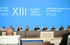 Prezident İlham Əliyev XIII Qlobal Bakı Forumun açılış mərasimində çıxış edib (FOTO/VİDEO) (YENİLƏNİB)