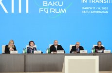 Prezident İlham Əliyev XIII Qlobal Bakı Forumun açılış mərasimində çıxış edib (FOTO/VİDEO) (YENİLƏNİB)