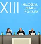 Prezident İlham Əliyev XIII Qlobal Bakı Forumun açılış mərasimində çıxış edib (FOTO/VİDEO) (YENİLƏNİB)