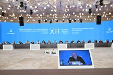 Prezident İlham Əliyev XIII Qlobal Bakı Forumun açılış mərasimində çıxış edib (FOTO/VİDEO) (YENİLƏNİB)
