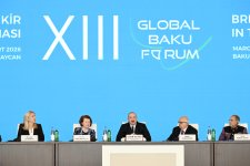 Prezident İlham Əliyev XIII Qlobal Bakı Forumun açılış mərasimində çıxış edib (FOTO/VİDEO) (YENİLƏNİB)