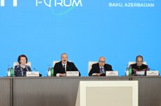 Prezident İlham Əliyev XIII Qlobal Bakı Forumun açılış mərasimində çıxış edib (FOTO/VİDEO) (YENİLƏNİB)