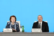 Prezident İlham Əliyev XIII Qlobal Bakı Forumun açılış mərasimində çıxış edib (FOTO/VİDEO) (YENİLƏNİB)