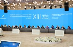 Prezident İlham Əliyev XIII Qlobal Bakı Forumun açılış mərasimində çıxış edib (FOTO/VİDEO) (YENİLƏNİB)