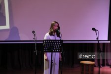 Bakıda zəngin mənəvi mədəniyyətə malik dünya vətəndaşı haqda "Gəl səndən danışaq, Humay" adlı xatirə gecəsi keçirilib (FOTO)