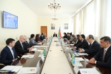 Səhiyyə Nazirliyində işğaldan azad olunmuş ərazilərdə tibb xidmətlərinin təşkilinə dair işçi qrupunun növbəti iclası keçirilib (FOTO)