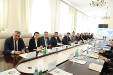 Səhiyyə Nazirliyində işğaldan azad olunmuş ərazilərdə tibb xidmətlərinin təşkilinə dair işçi qrupunun növbəti iclası keçirilib (FOTO)