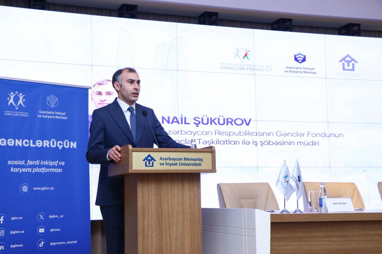 “Şəhərsalma və Memarlıq İli”nə həsr olunmuş “Gənc memarlar üçün karyera imkanları” Forumu keçirilib (FOTO)