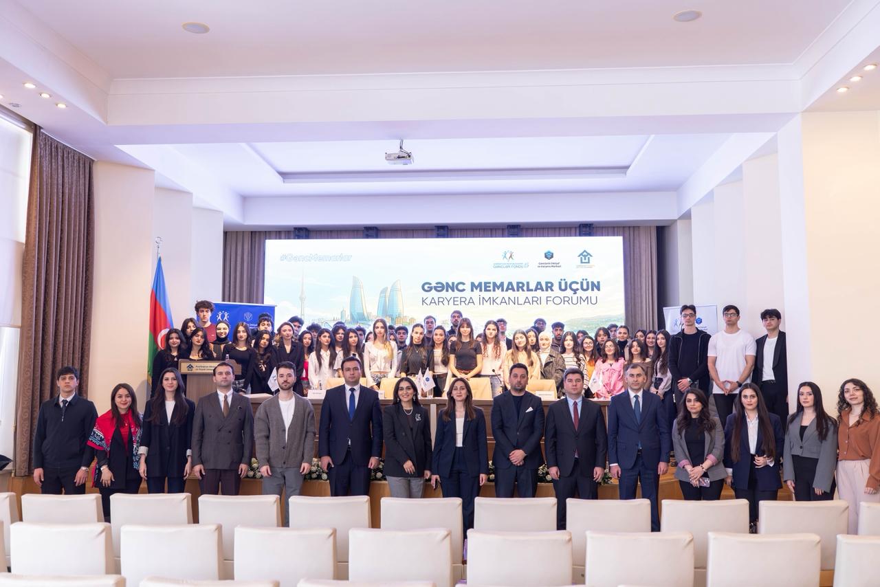 “Şəhərsalma və Memarlıq İli”nə həsr olunmuş “Gənc memarlar üçün karyera imkanları” Forumu keçirilib (FOTO)