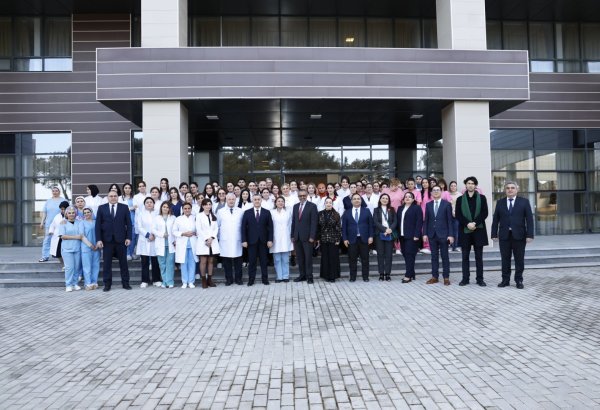 ÜST-nin Baş direktoru Səhiyyə Nazirliyinin sanatoriyasında olub (FOTO)