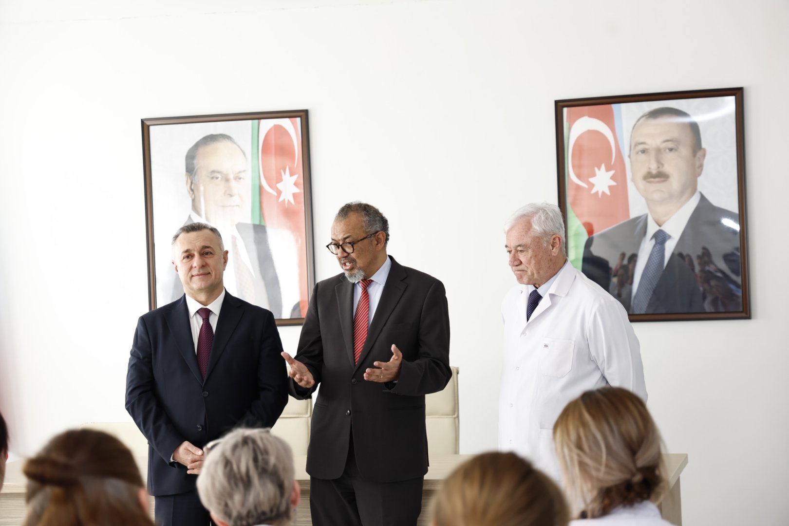 ÜST-nin Baş direktoru Səhiyyə Nazirliyinin sanatoriyasında olub (FOTO)