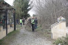 Xaçmazın şəhər, qəsəbə və kənd qəbiristanlıqlarında geniş iməcilik aksiyaları keçirilib (FOTO)