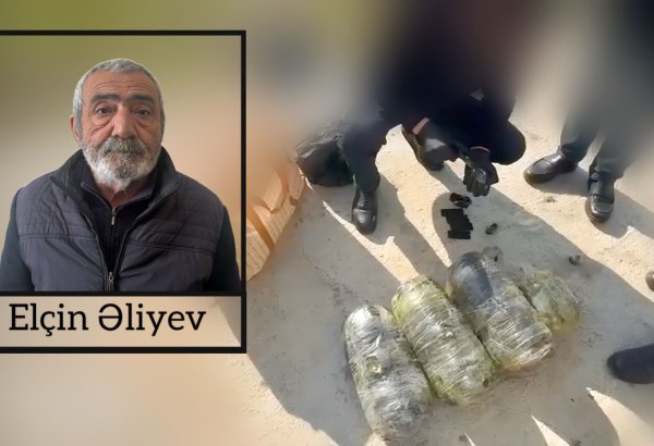 Zərdabda 8 kiloqram narkotik vasitə aşkarlanıb