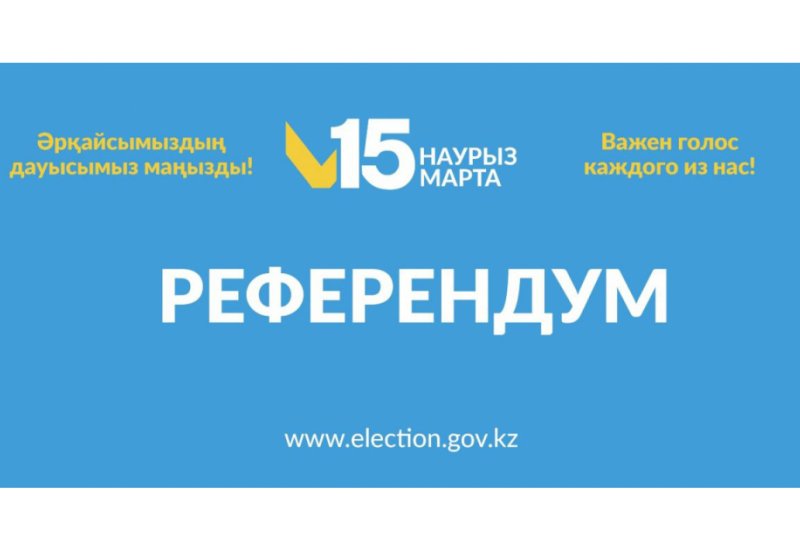 Qazaxıstanda yeni Konstitusiya üzrə referendum keçirilir