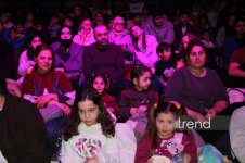 Bakıda ilk dəfə olaraq Türkmənistanın əfsanəvi "Qalkınış" atçılıq şousu keçirilib (FOTO)