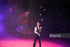 Bakıda ilk dəfə olaraq Türkmənistanın əfsanəvi "Qalkınış" atçılıq şousu keçirilib (FOTO)