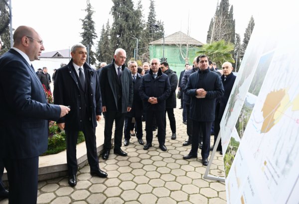 Əlaqələndirmə Qərargahının üzvləri Xocavənd şəhərinin Baş planı ilə tanış olublar (FOTO)