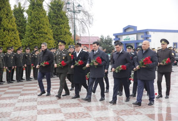 Xaçmazda Strateji Obyektlərin Mühafizəsi Dövlət Agentliyinin əməkdaşlarının peşə bayramı qeyd olunub (FOTO)