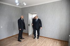 Əlaqələndirmə Qərargahının üzvləri Xocavənd şəhərində təmir olunmuş fərdi evə baxış keçiriblər (FOTO)