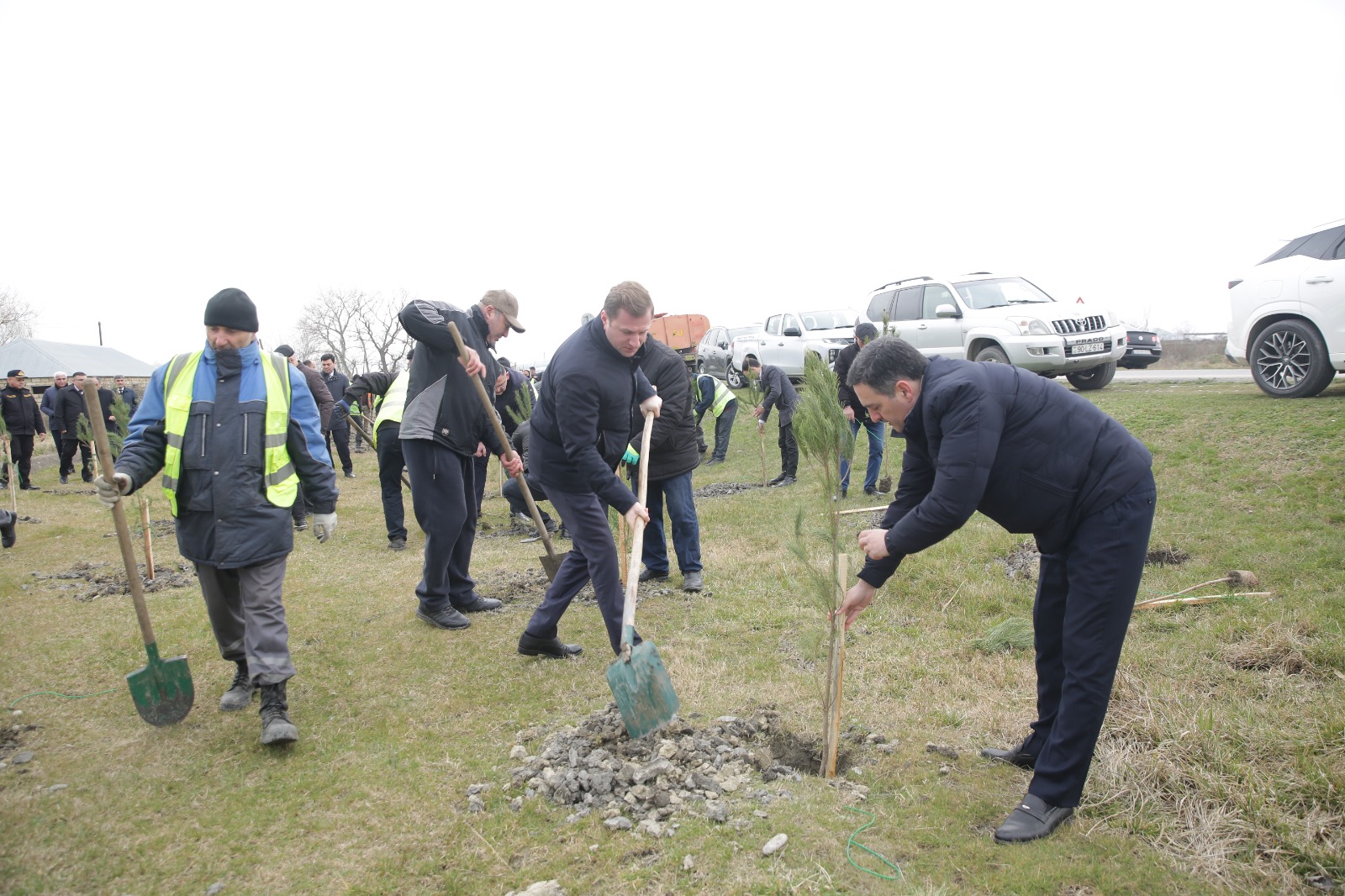 Xaçmazda Ramazan və Novruz münasibətilə ağacəkmə aksiyası keçirildi(FOTO)