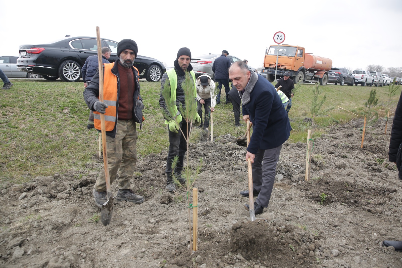Xaçmazda Ramazan və Novruz münasibətilə ağacəkmə aksiyası keçirildi(FOTO)