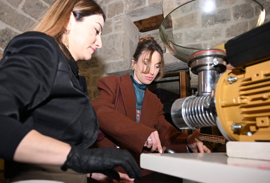 Buxara karvansarasının əsaslı bərpa və konservasiya işlərindən sonra açılışı olub (FOTO)