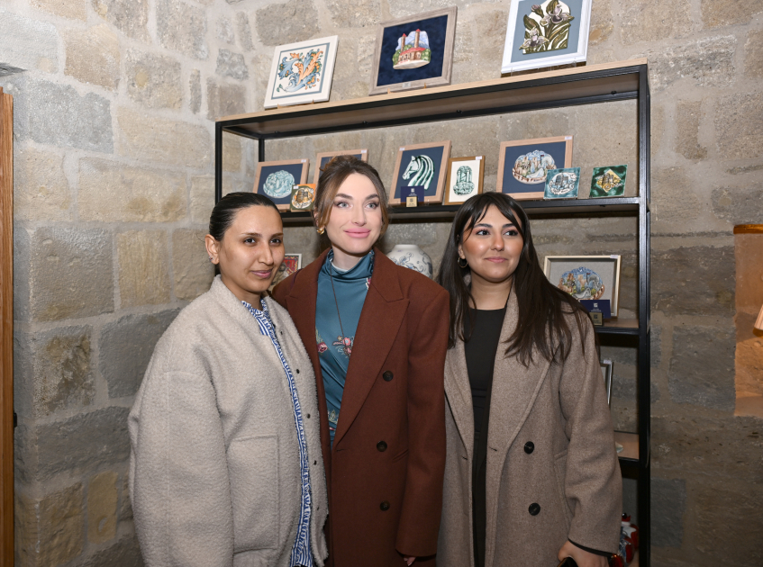 Buxara karvansarasının əsaslı bərpa və konservasiya işlərindən sonra açılışı olub (FOTO)