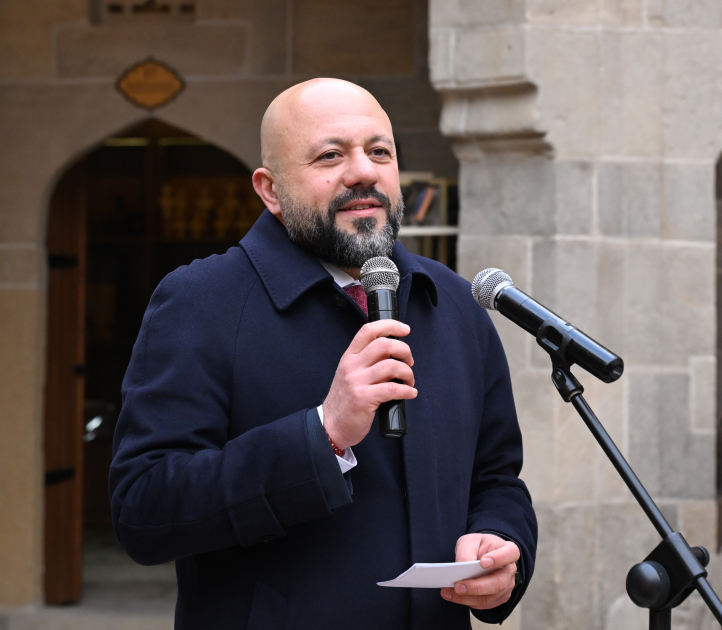 Buxara karvansarasının əsaslı bərpa və konservasiya işlərindən sonra açılışı olub (FOTO)