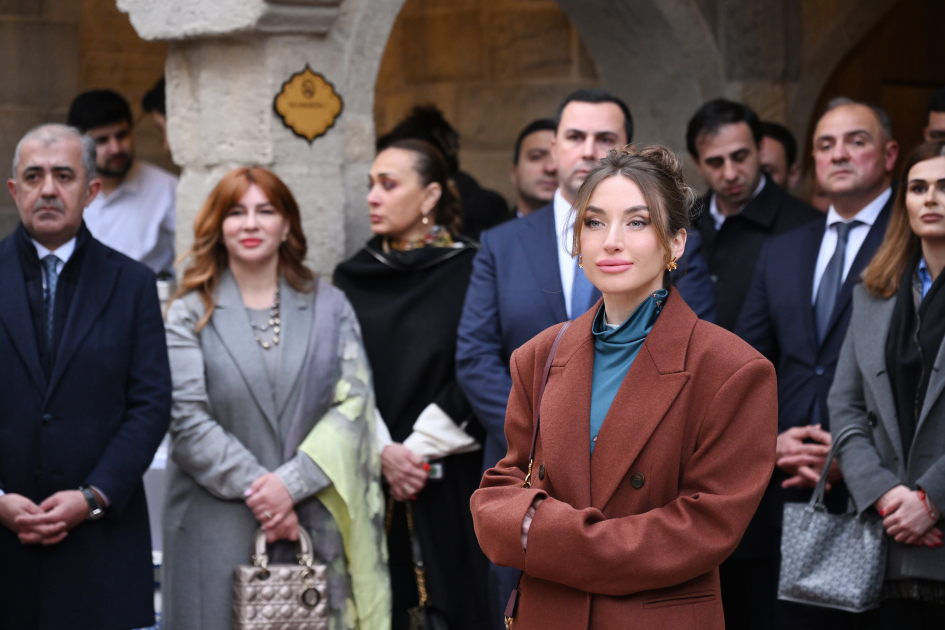 Buxara karvansarasının əsaslı bərpa və konservasiya işlərindən sonra açılışı olub (FOTO)