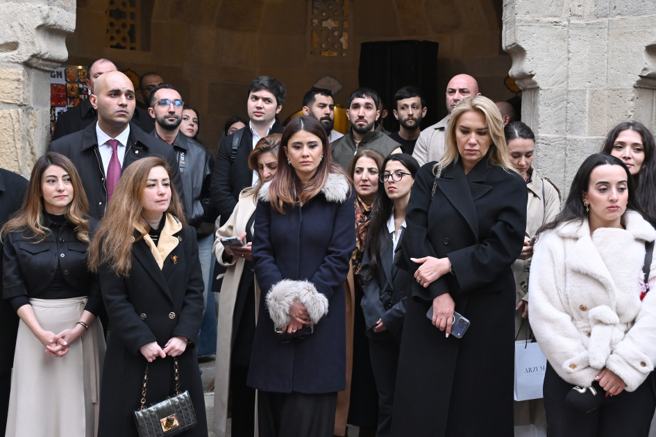 Buxara karvansarasının əsaslı bərpa və konservasiya işlərindən sonra açılışı olub (FOTO)