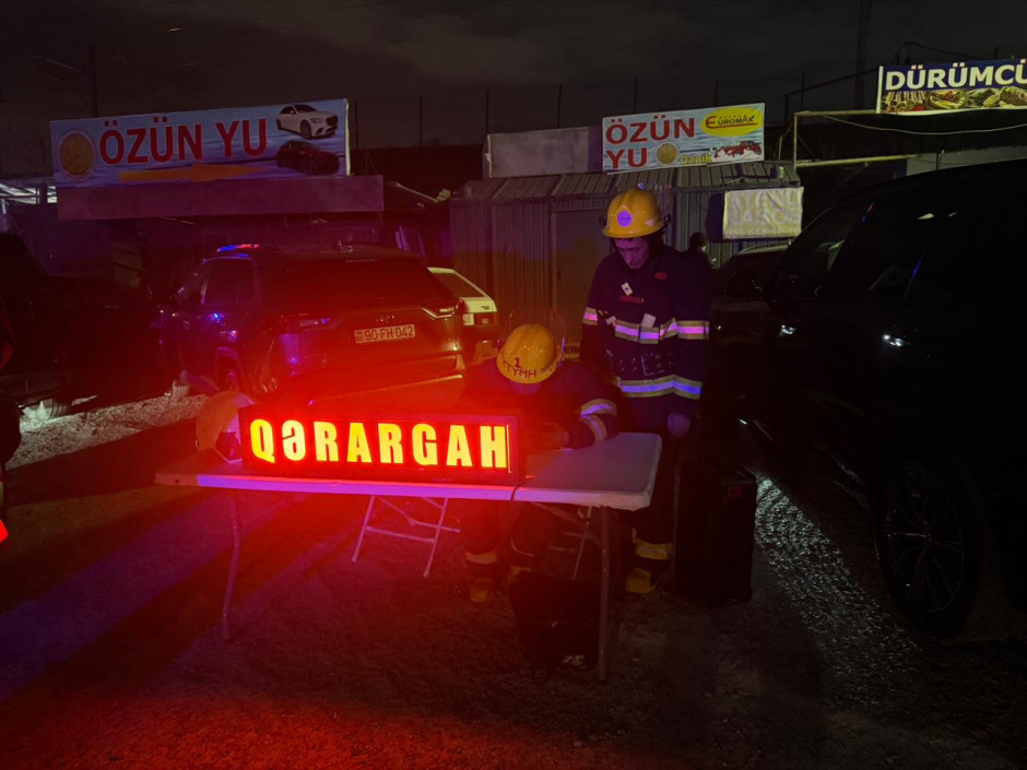 Bakıda mebel sexindəki yanğın söndürülüb (YENİLƏNİB-3) (FOTO/VİDEO)