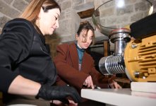 Buxara karvansarasının əsaslı bərpa və konservasiya işlərindən sonra açılışı olub (FOTO)