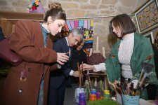 Buxara karvansarasının əsaslı bərpa və konservasiya işlərindən sonra açılışı olub (FOTO)