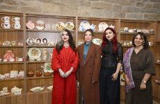 Buxara karvansarasının əsaslı bərpa və konservasiya işlərindən sonra açılışı olub (FOTO)