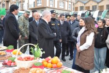 İşğaldan azad Kəlbəcərdə ilk kütləvi Novruz tədbiri keçirilib (FOTO)