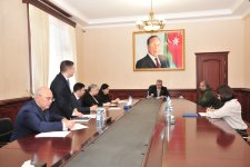 Bayramlar ərafəsində Abşeron rayonunun kənd və qəsəbələrində növbəti vətəndaş qəbulları və görüşlər keçirilib (FOTO)