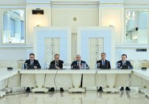 Milli Məclisdə vəzifəyə yeni təyin olunmuş hakimlərlə görüş keçirilib (FOTO)