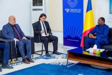 İRİA heyəti Çadda rəqəmsal əməkdaşlığı müzakirə etdi(FOTO)