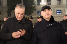 Xankəndidə Torpaq çərşənbəsinin tonqalı alovlandırılıb (FOTO)