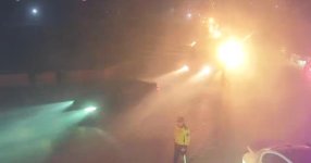 Binəqədidə yanğınla əlaqədar yollarda nəzarət gücləndirilib