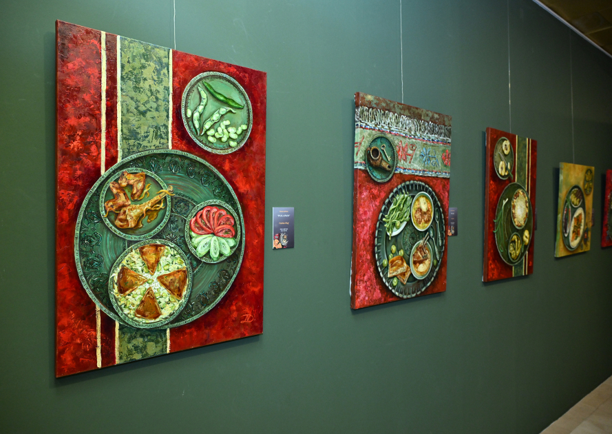 Milli Xalça Muzeyində Nigar Əliyevanın sərgisi açılıb (FOTO)