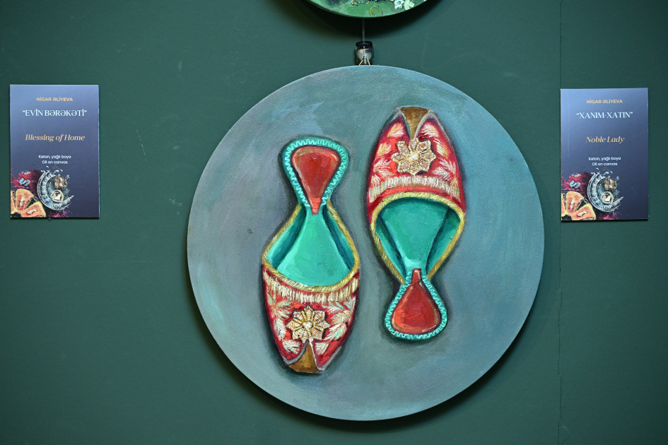 Milli Xalça Muzeyində Nigar Əliyevanın sərgisi açılıb (FOTO)