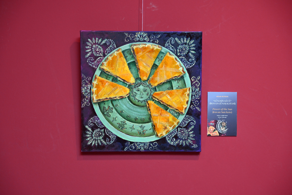 Milli Xalça Muzeyində Nigar Əliyevanın sərgisi açılıb (FOTO)